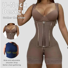 Compression Shapewear – Seamless Fit, Dual Tummy Support-DH01