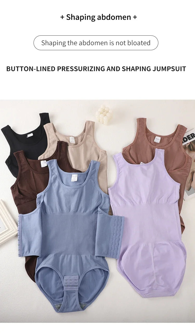 Comfort Shapewear Bodysuit – Flat Belly & Waist Sculpting-DH05