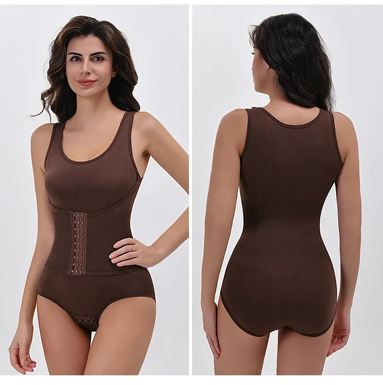 Comfort Shapewear Bodysuit – Flat Belly & Waist Sculpting-DH05