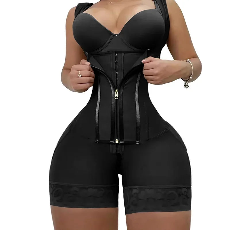 Compression Shapewear – Seamless Fit, Dual Tummy Support-DH01