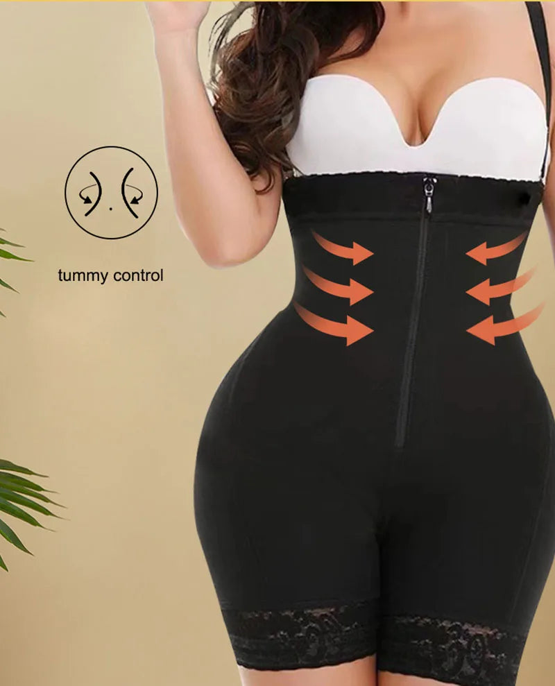 JayHune Fajas Colombianas Full Body Shaper – Butt Lifter, Tummy Control, Waist Trainer & Thigh Slimmer-DH01