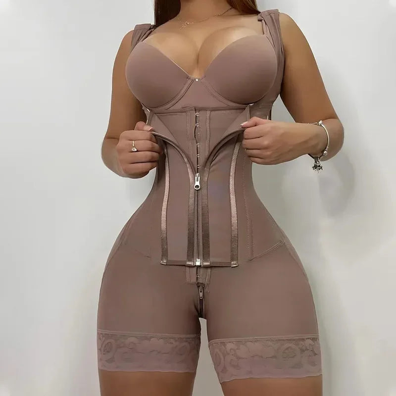 Compression Shapewear – Seamless Fit, Dual Tummy Support-DH01