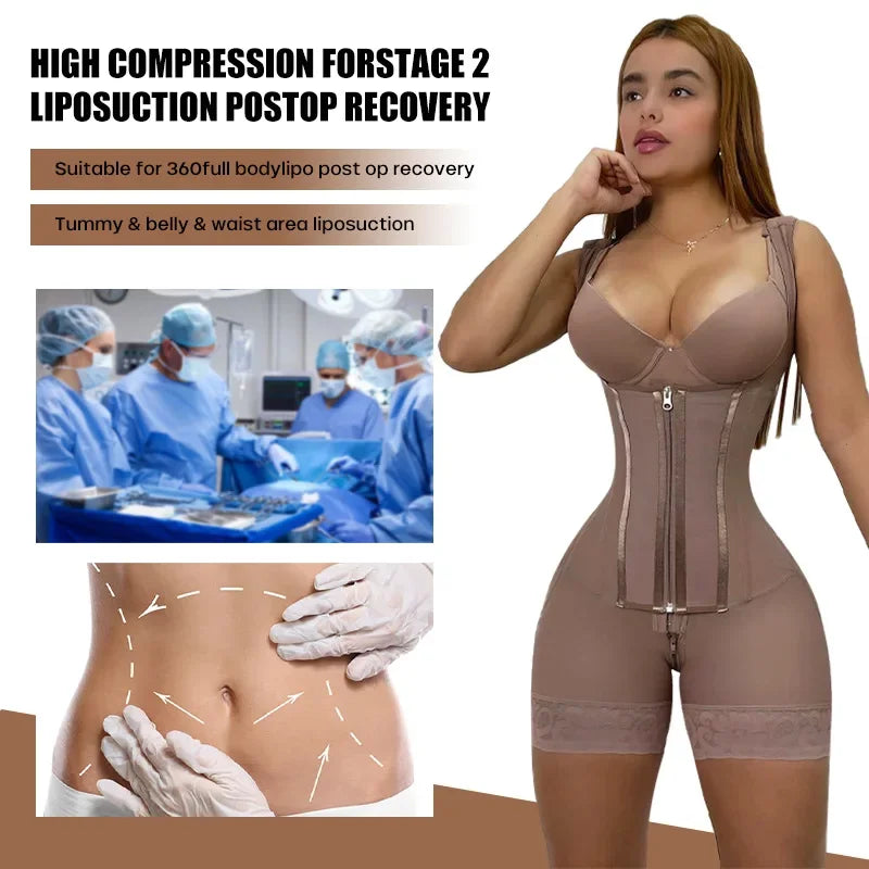 Compression Shapewear – Seamless Fit, Dual Tummy Support-DH01
