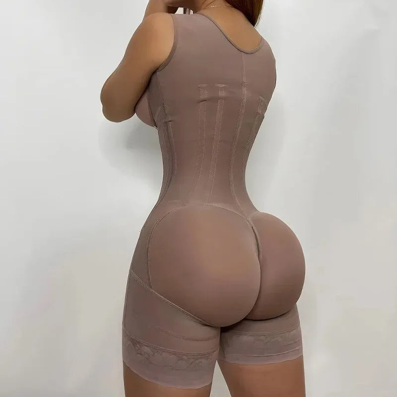 Compression Shapewear – Seamless Fit, Dual Tummy Support-DH01