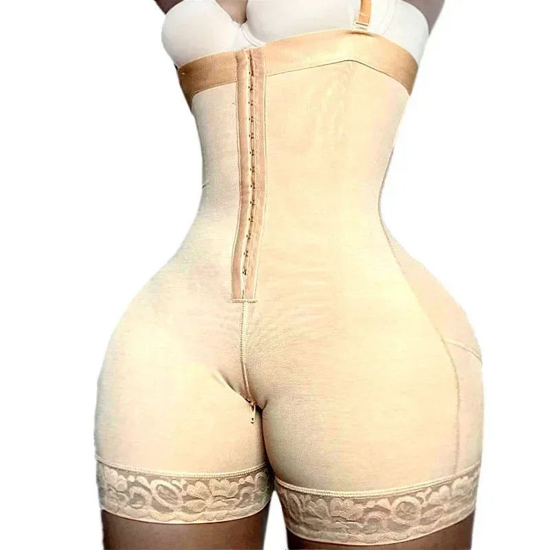 JayHune Fajas Colombianas Full Body Shaper – Butt Lifter, Tummy Control, Waist Trainer & Thigh Slimmer-DH01