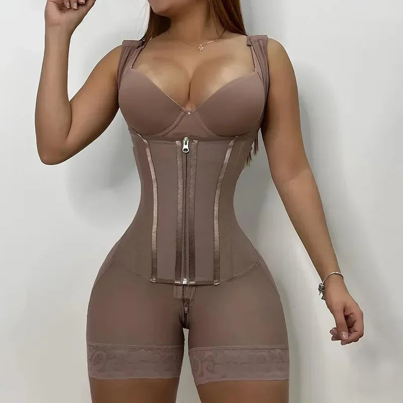 Compression Shapewear – Seamless Fit, Dual Tummy Support-DH01