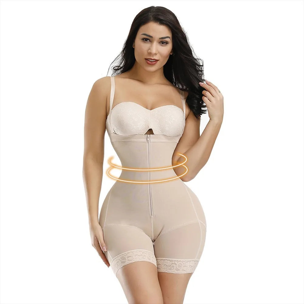 JayHune Fajas Colombianas Full Body Shaper – Butt Lifter, Tummy Control, Waist Trainer & Thigh Slimmer-DH01