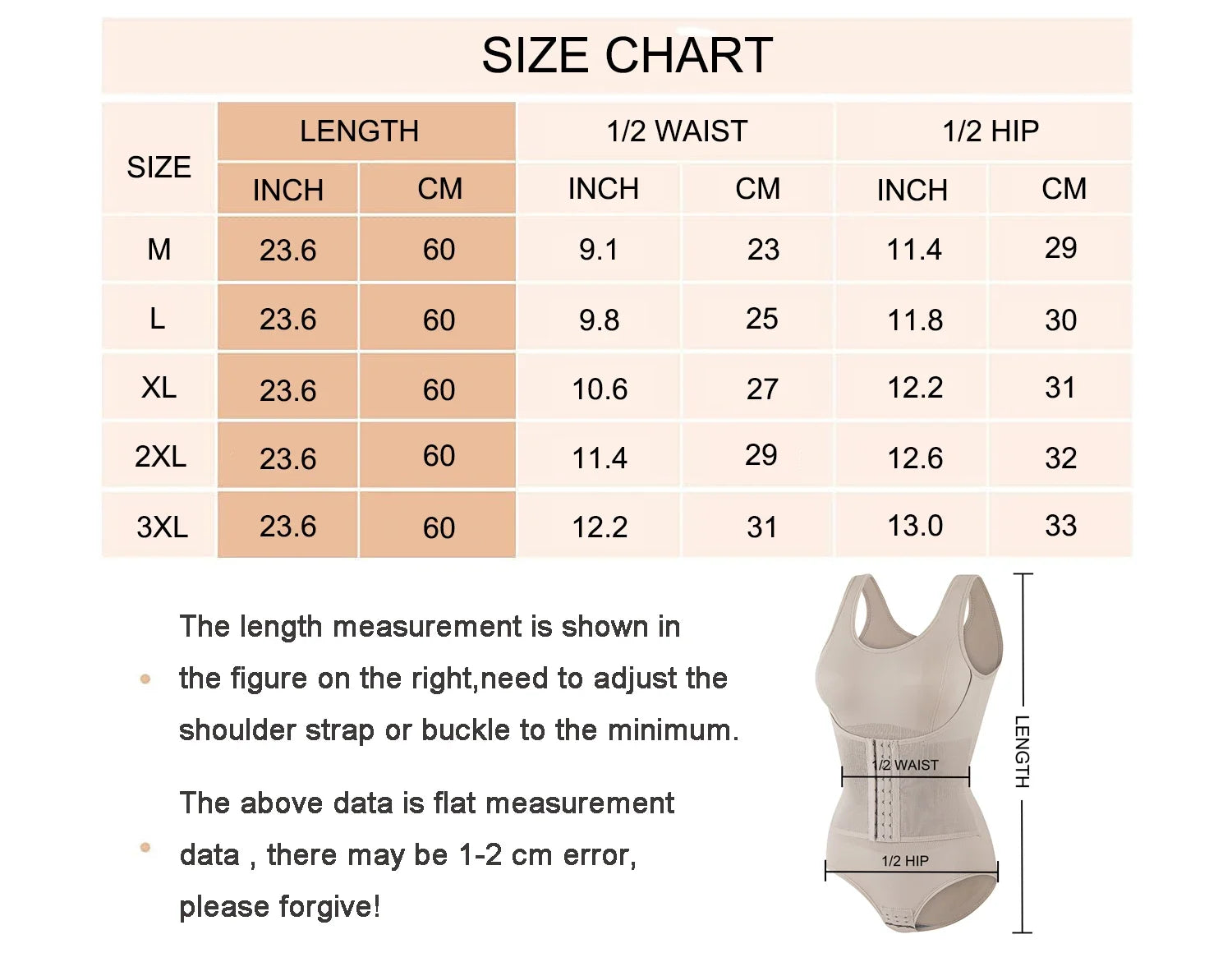 Comfort Shapewear Bodysuit – Flat Belly & Waist Sculpting-DH05
