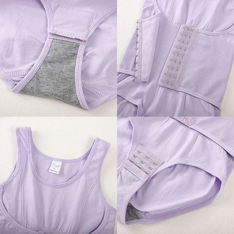 Comfort Shapewear Bodysuit – Flat Belly & Waist Sculpting-DH05